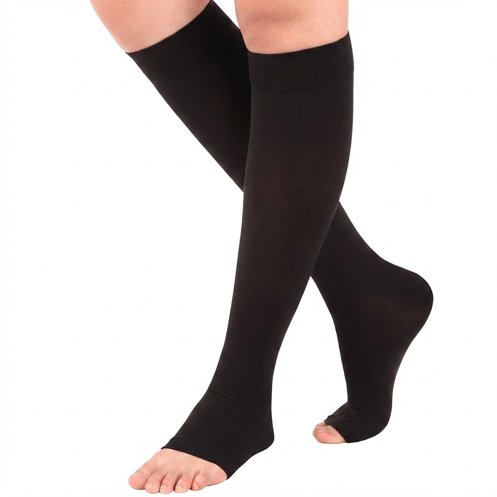 Chaussettes de Contention Mollet – Compression 20-30 mmHg