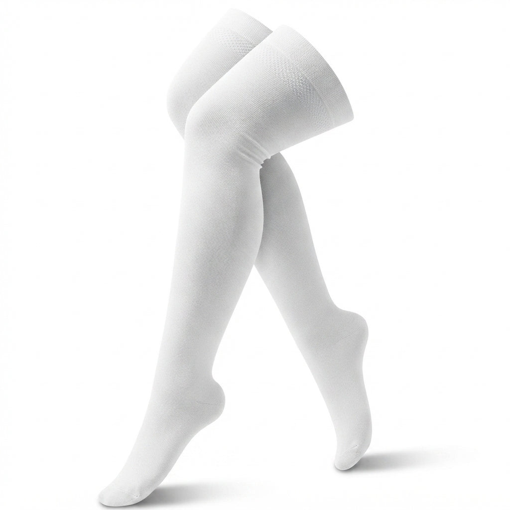 Bas de Contention Cuisse 15-20mmHg - Anti-Fatigue & Jambes Lourdes