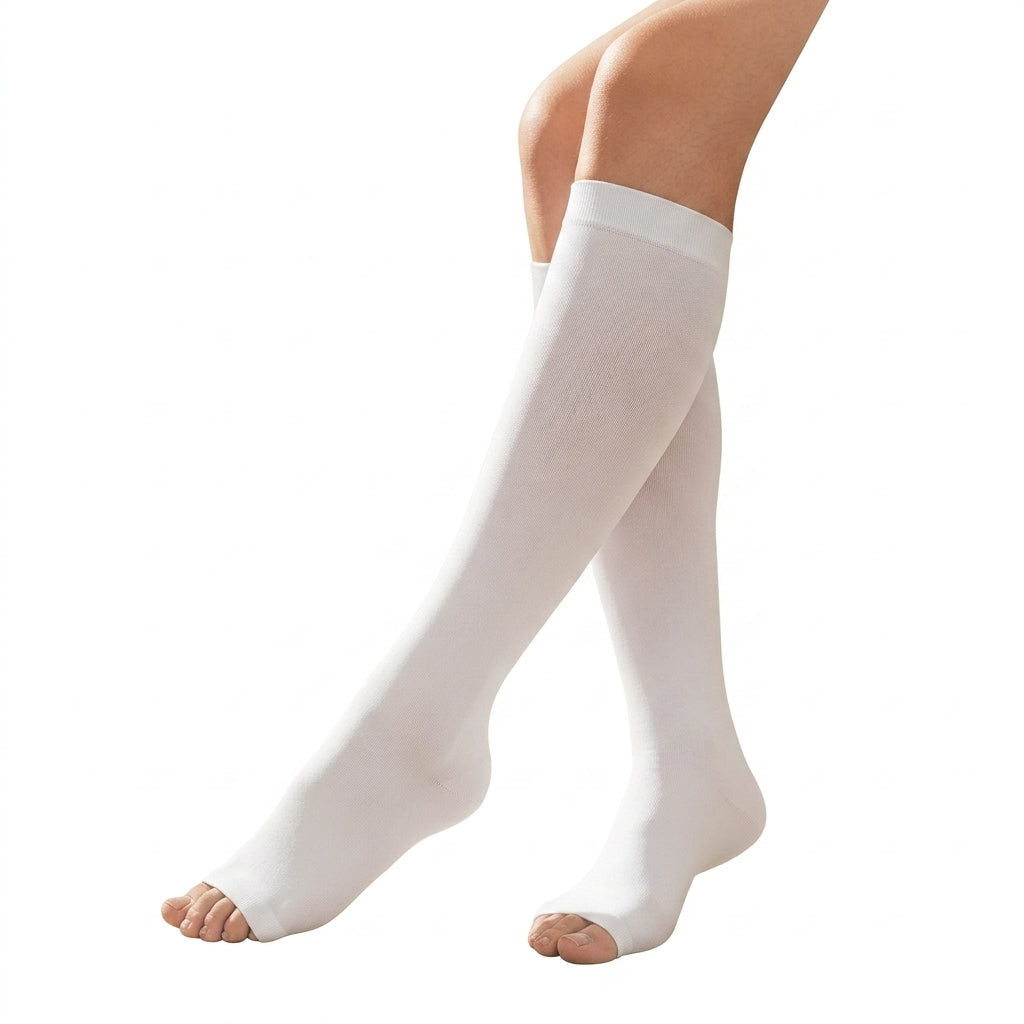 Bas de Compression Mollet Haute 23-32 mmHg – Grande Taille