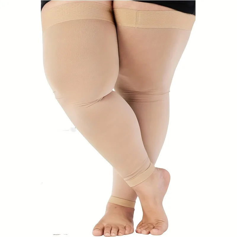 Bas de Contention Cuisse 15-20 mmHg – Anti-Jambes Lourdes