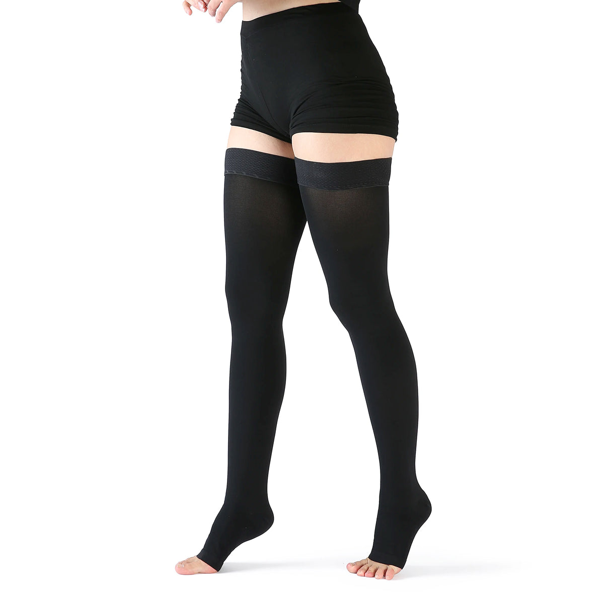 Bas de Contention Cuisse 15-20 mmHg – Anti-Jambes Lourdes